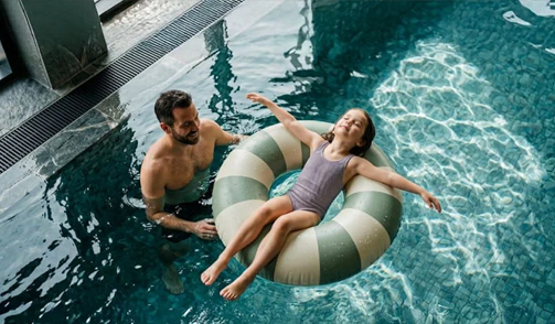swimming pool in rosemont residency